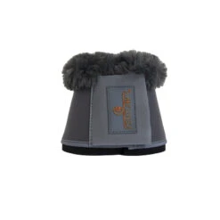 Sheepskin Leather Over Reach Boots UK | Just Equine 21 Sheepskin Leather Over Reach Boots UK | Just Equine -Horse Haven Shop Kentucky Sheepskin Over Reach Boot Grey 1