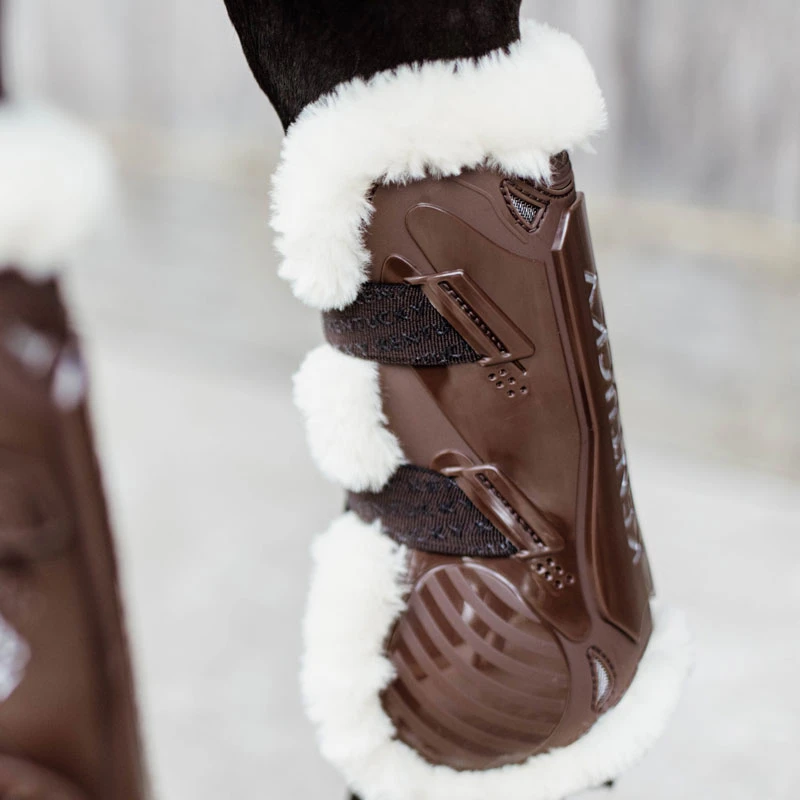 Kentucky Vegan Sheepskin Tendon Boots Bamboo Shield UK | 4 Kentucky Vegan Sheepskin Tendon Boots Bamboo Shield UK | - Image 4