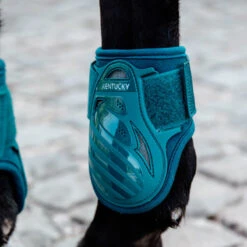 NEW Kentucky Young Horse Fetlock Boots Air UK | Just Equine -Horse Haven Shop Kentucky Young Horse Fetlock Boots Air Emerald