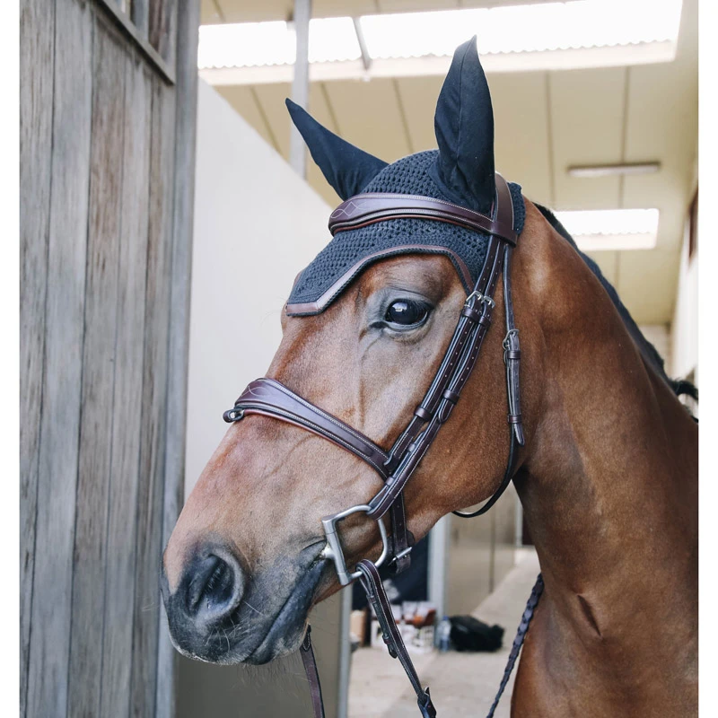 Kentucky Horsewear Wellington Horse Fly Veil Leather UK | Just Equine 1 Kentucky Horsewear Wellington Horse Fly Veil Leather UK | Just Equine