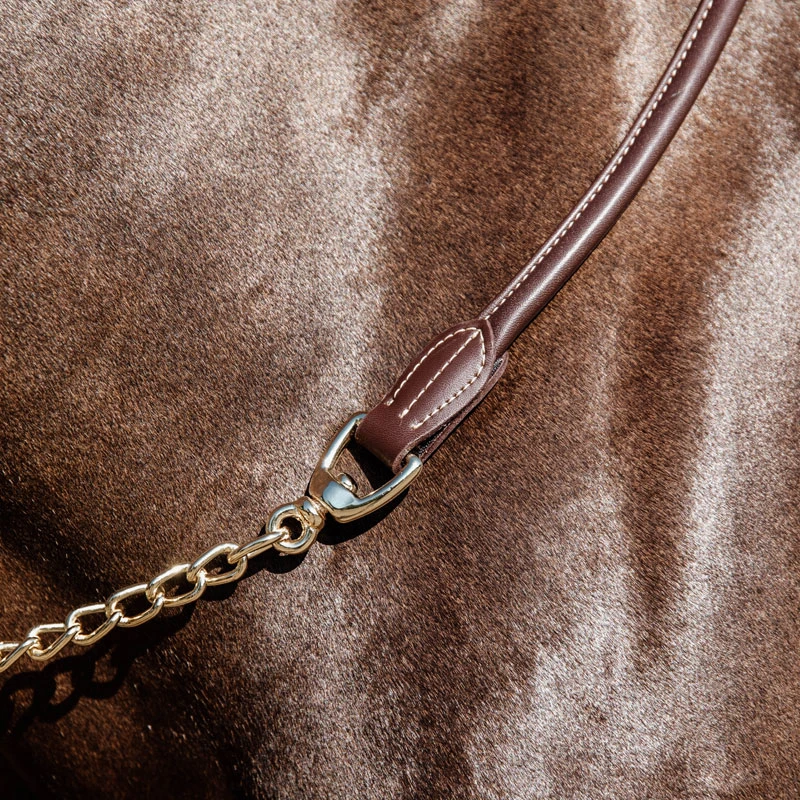 Kentucky Horsewear Leather Lead Chain UK | Just Equine 3 Kentucky Horsewear Leather Lead Chain UK | Just Equine - Image 3