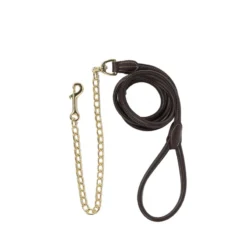 Kentucky Horsewear Leather Lead Chain UK | Just Equine 9 Kentucky Horsewear Leather Lead Chain UK | Just Equine -Horse Haven Shop Leather Lead Chain Brown