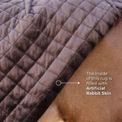 Kentucky Horsewear Bordeaux Show Rug UK | Just Equine -Horse Haven Shop Lining 1