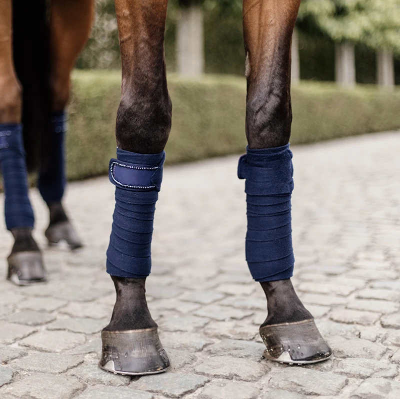 Pearls Polar Fleece Bandages UK | Just Equine 2 Pearls Polar Fleece Bandages UK | Just Equine - Image 2