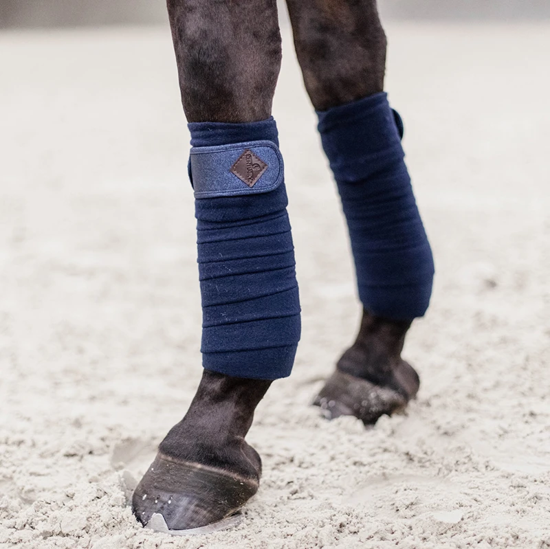 Kentucky Horsewear Polar Fleece Glitter Exercise Bandages UK | Just Equine 2 Kentucky Horsewear Polar Fleece Glitter Exercise Bandages UK | Just Equine - Image 2