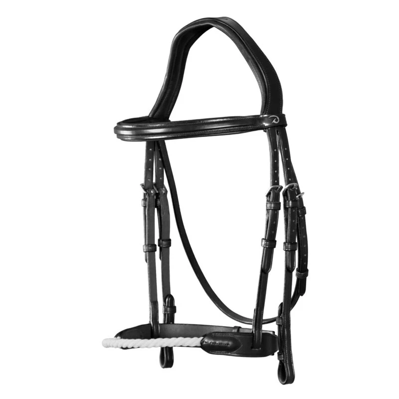 Dy'on New English Collection Rope Noseband Bridle UK | Just Equine 4 Dy'on New English Collection Rope Noseband Bridle UK | Just Equine - Image 4