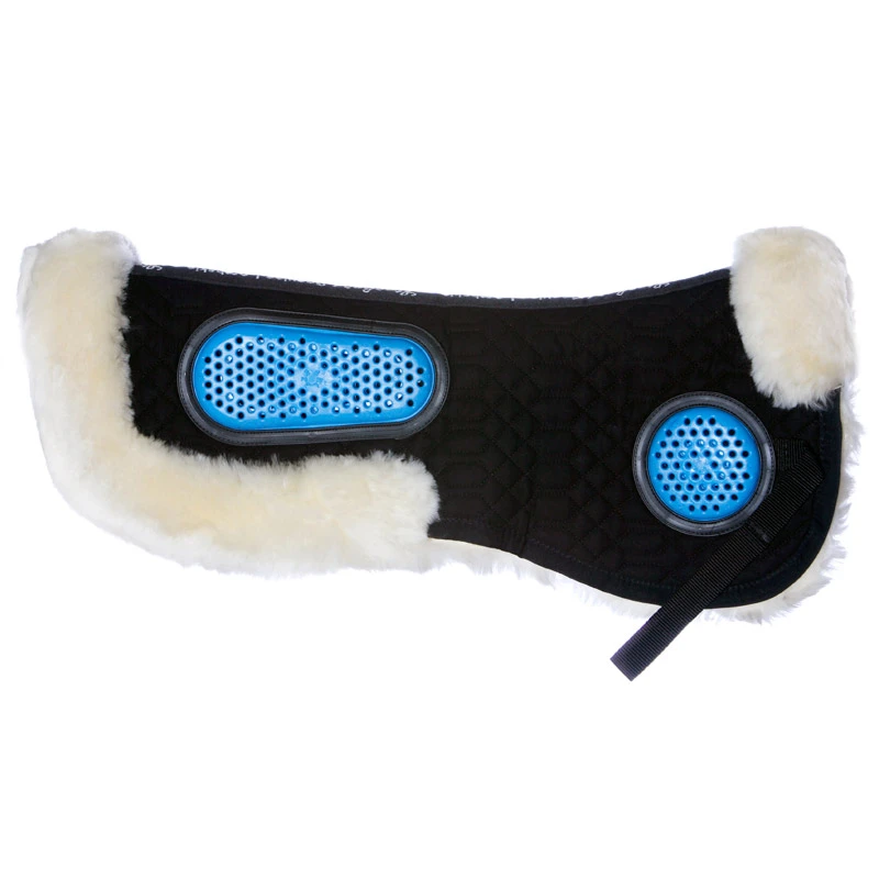 Gel-Eze Sheepskin Half Pad UK | Just Equine 1 Gel-Eze Sheepskin Half Pad UK | Just Equine