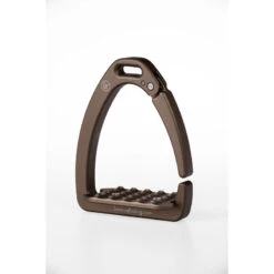 Tech Innova Riding Olympia Safety Stirrups - Brown UK | Just Equine