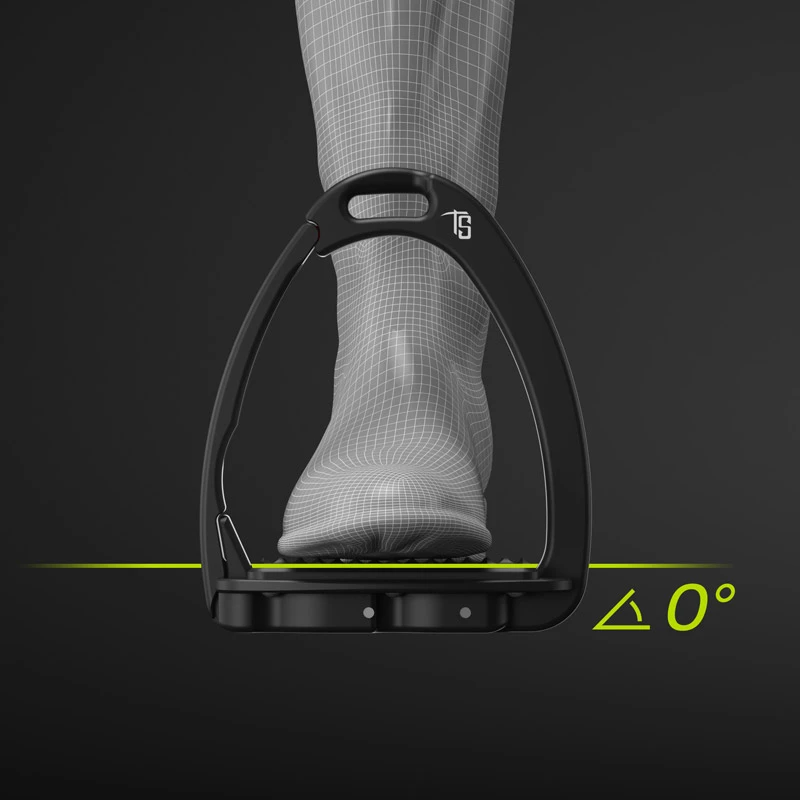 Tech Venice Sloped Evo Safety Stirrups - Silver UK | Just Equine 5 Tech Venice Sloped Evo Safety Stirrups - Silver UK | Just Equine - Image 5