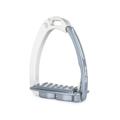Tech Venice Sloped Evo Safety Stirrups - Silver/Titanium UK | Just Equine