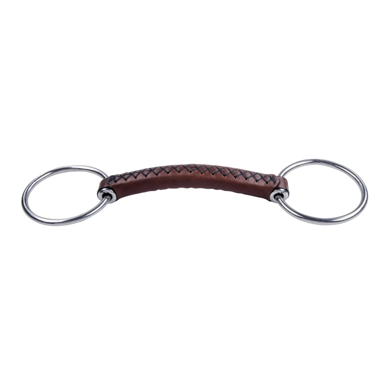 Trust Leather Loose Ring Snaffle UK | Just Equine 1 Trust Leather Loose Ring Snaffle UK | Just Equine